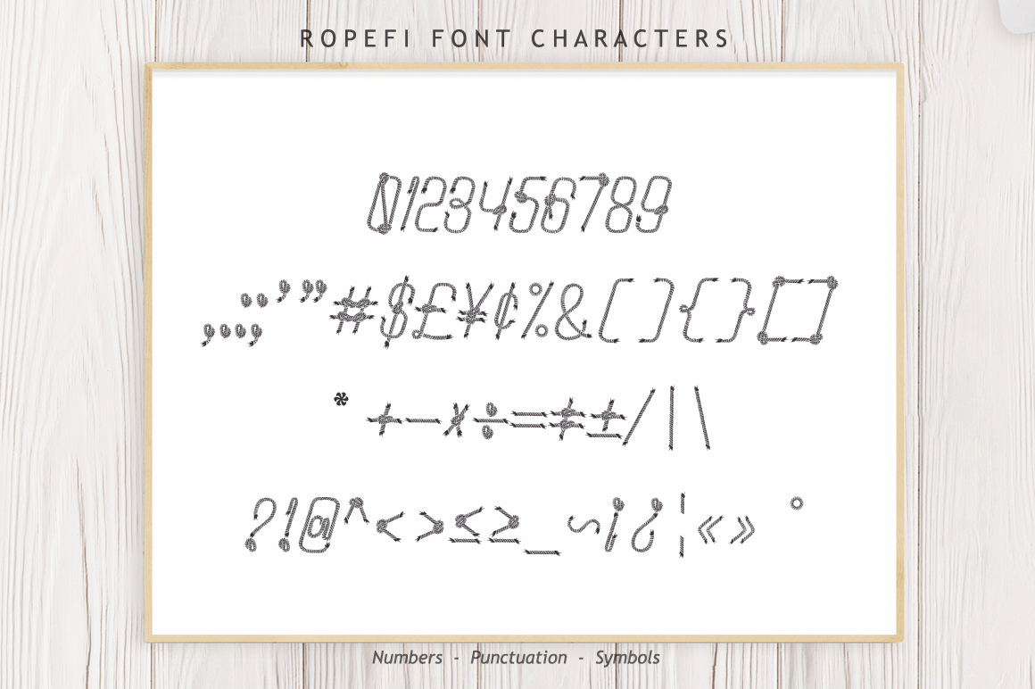 Ropefi Font Ropefi Font