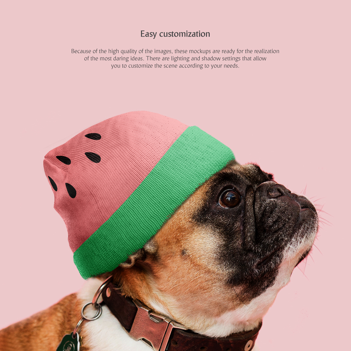 Knitted Beanie Animated Mockup Knitted Beanie Animated Mockup