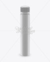 Glossy Plastic Sport Nutrition Bottle Mockup - Front View (High-Angle Shot)