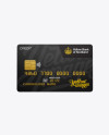 Credit Card Mockup - Front View