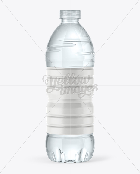 750ml Water Bottle Mockup