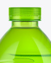 750ml Green Drink Bottle Mockup