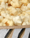 Large Kraft Paper Popcorn Bucket Mockup (High-Angle Shot)