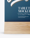 Matte Table Tent Mockup