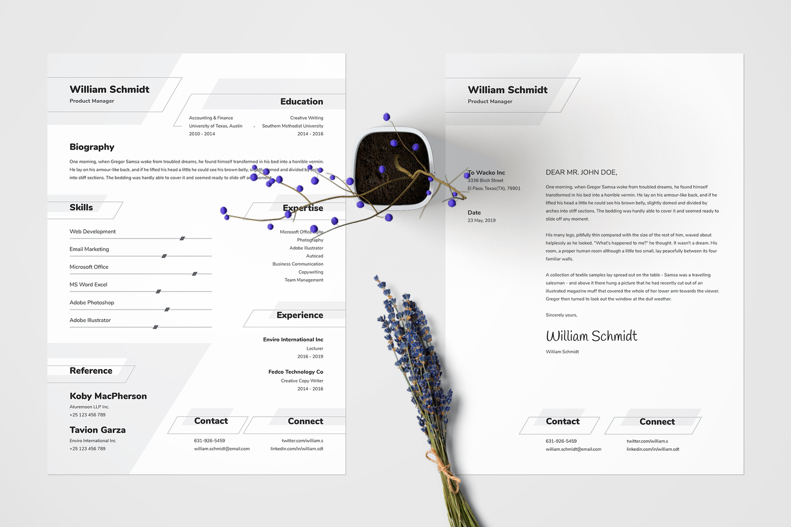 Resume/CV Template - William Resume/CV Template - William