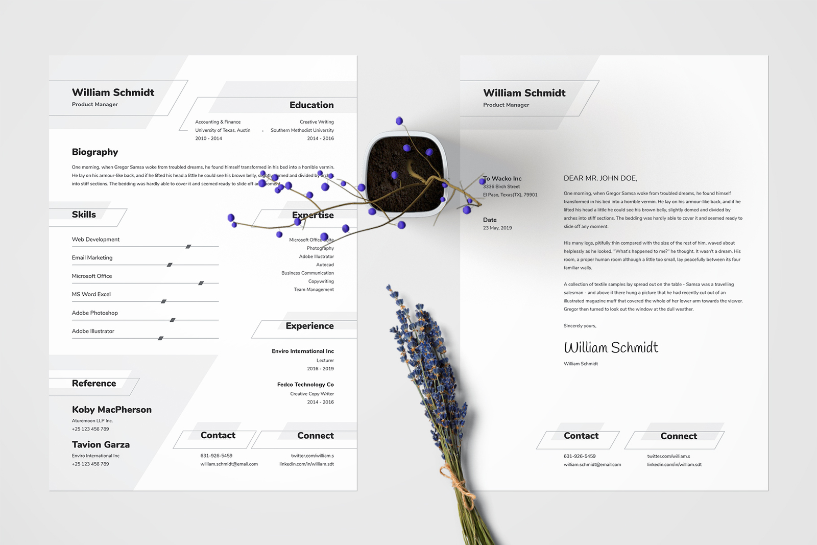 Resume/CV Template - William