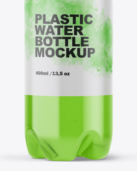 Plastic Drink Bottle Mockup