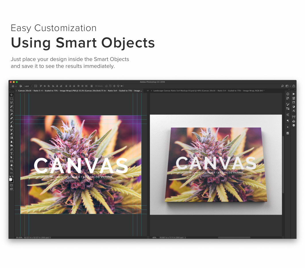 Landscape Canvas Ratio 5x4 Mockup 03 Landscape Canvas Ratio 5x4 Mockup 03