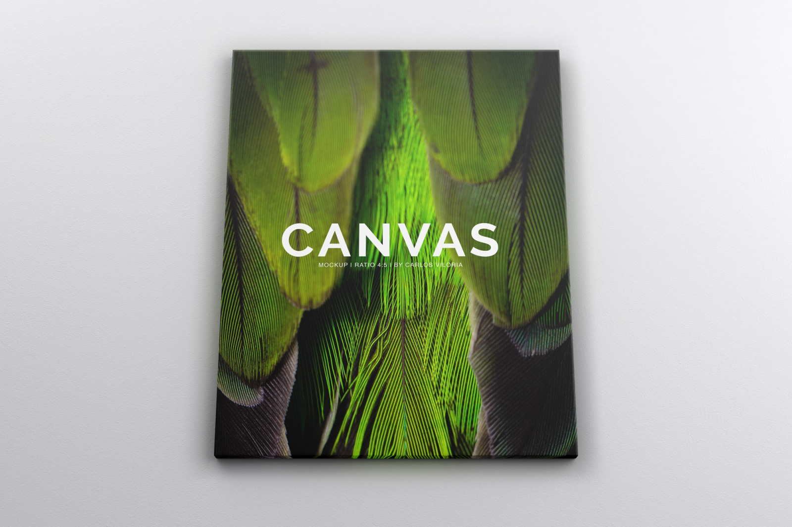 Portrait Canvas Ratio 4x5 Mockup 01