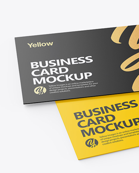 Business Cards Mockup