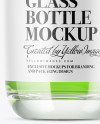 Clear Glass Bottle Mockup