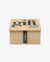 Kraft Paper Box Mockup