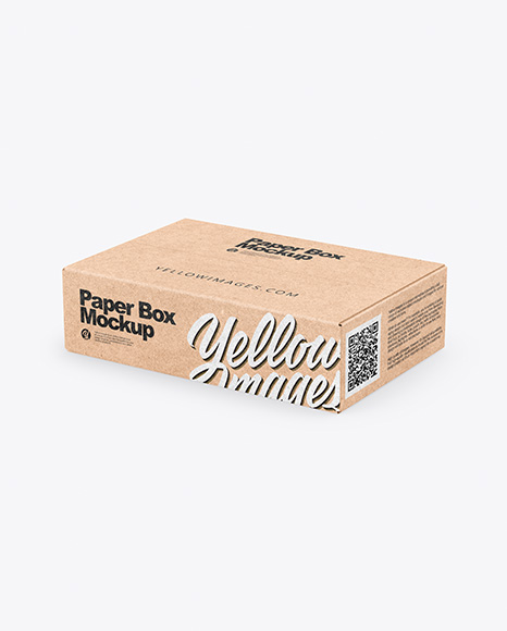 Kraft Box Mockup