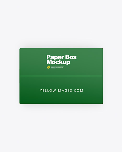 Paper Box Mockup