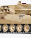 Tank Mockup - Half Side View