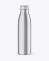 Metallic Bottle Mockup