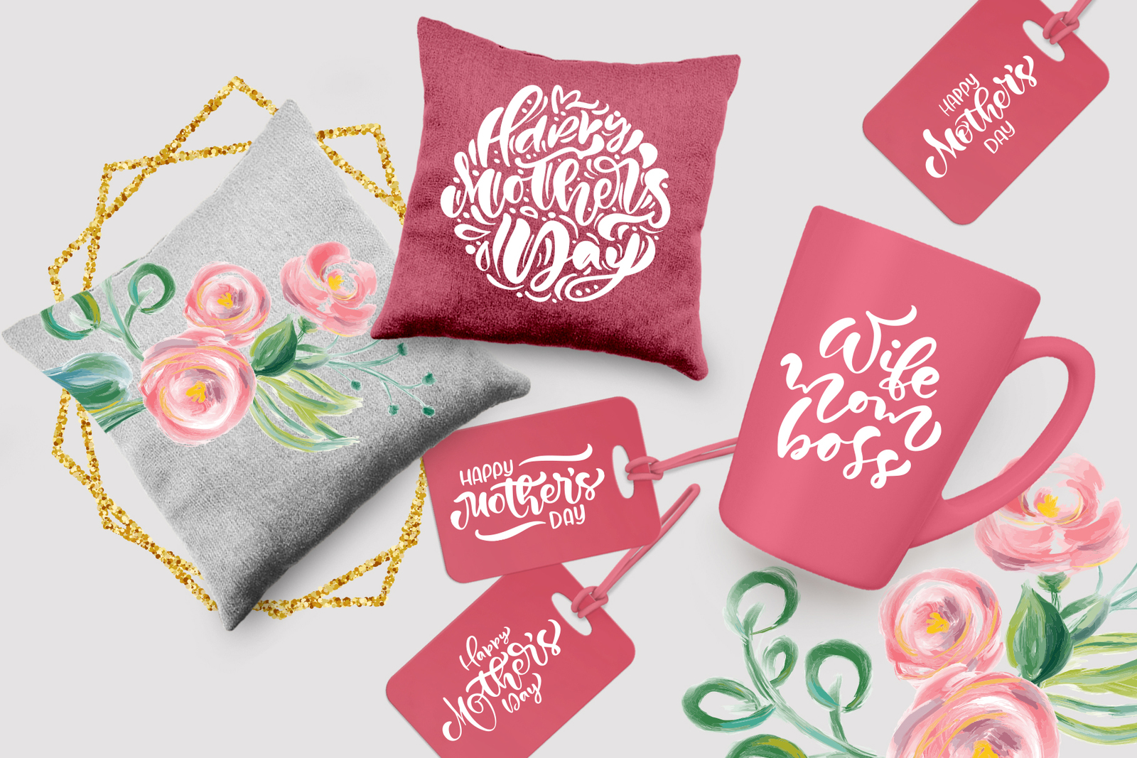 Happy Mother`s Day Vector Flower SVG Happy Mother`s Day Vector Flower SVG