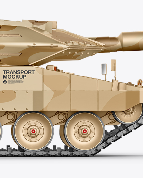 Tank Mockup - Side View