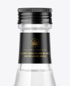 Clear Glass Vodka Bottle Mockup