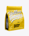 Glossy Food Bag Mockup Glossy Food Bag Mockup