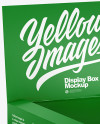 Textured Display Box Mockup