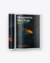 Glossy A4 Magazine Mockup