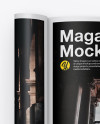 Matte A4 Magazine Mockup