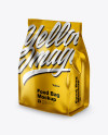 Metallic Food Bag Mockup