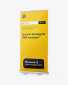 Glossy Roll-Up Banner Mockup