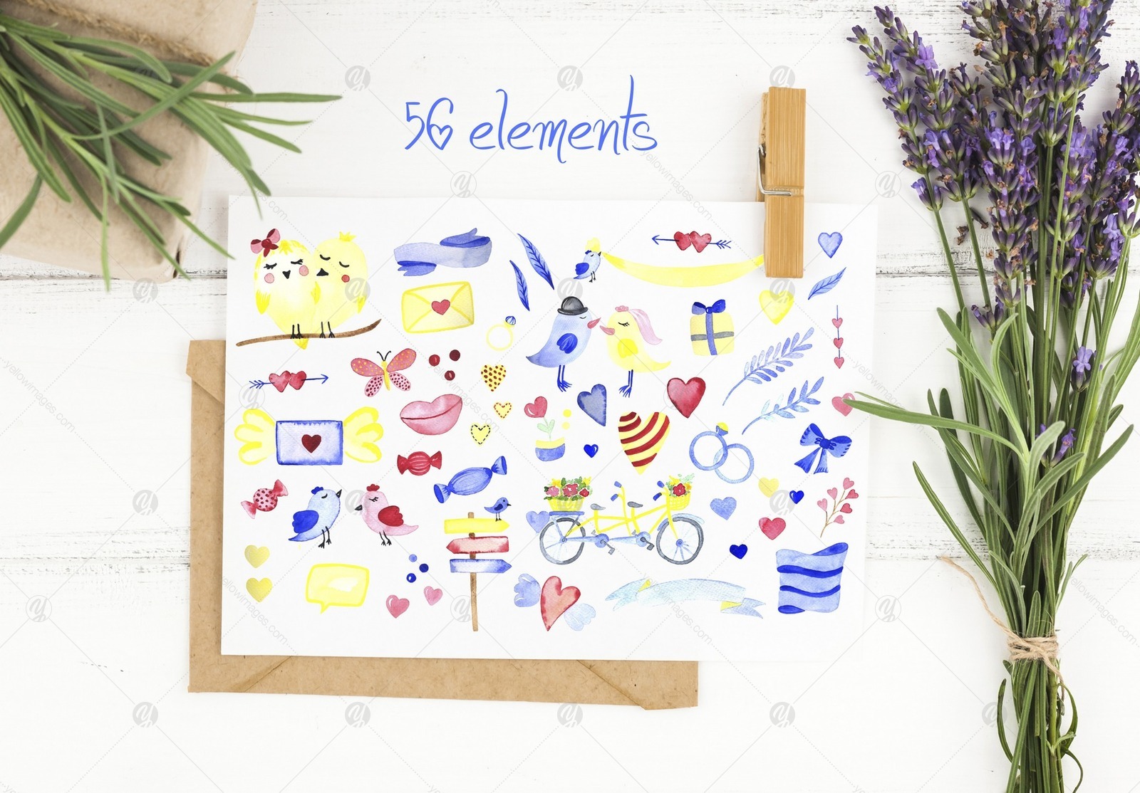 Love collection. Elements + patterns Love collection. Elements + patterns