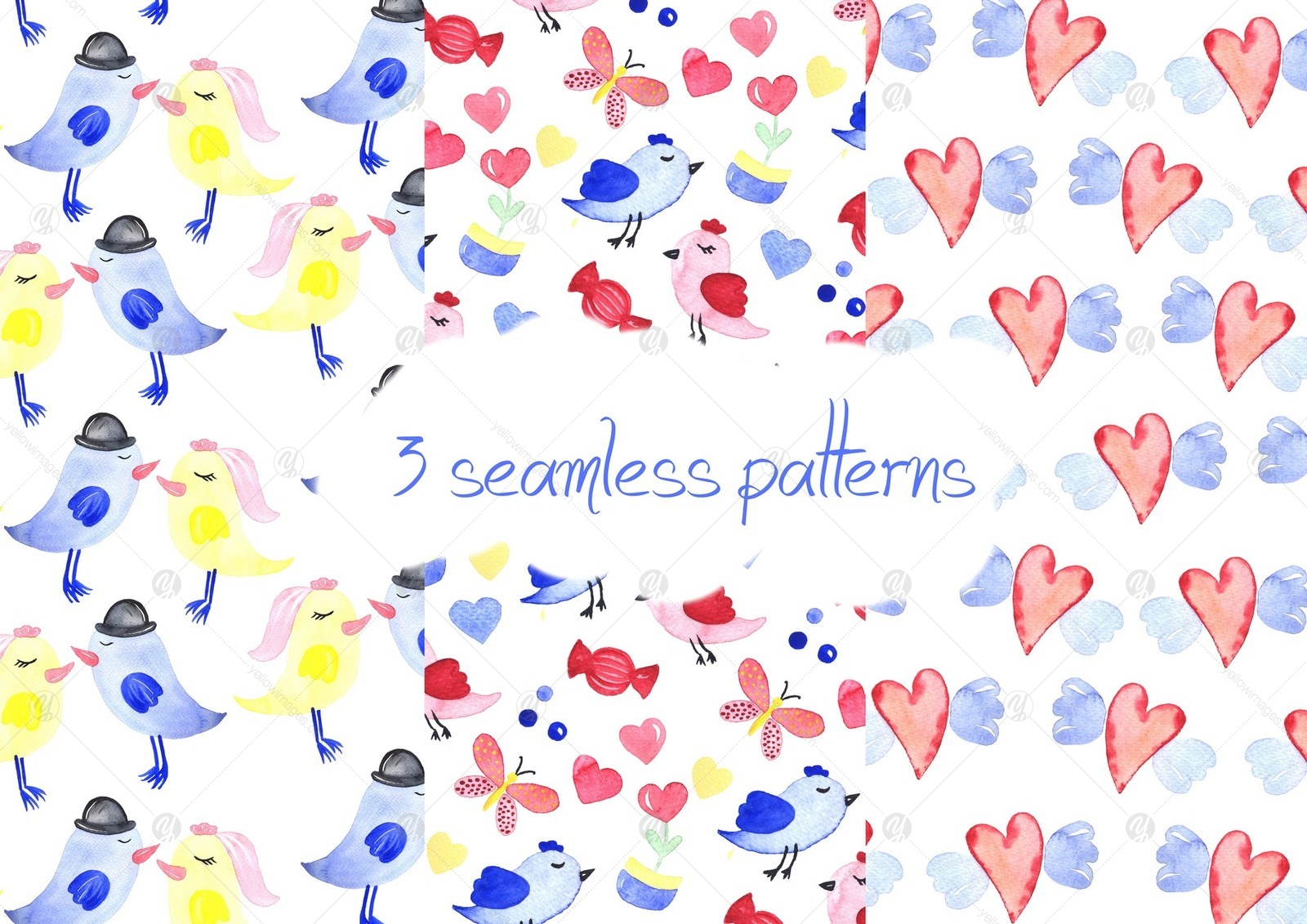 Love collection. Elements + patterns Love collection. Elements + patterns