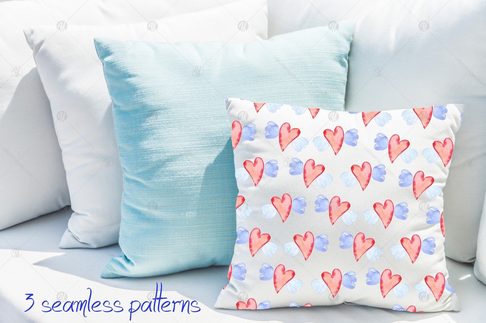 Love collection. Elements + patterns