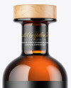 Amber Glass Bottle Mockup Amber Glass Bottle Mockup