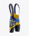 Men's Cycling Bib Shorts Mockup