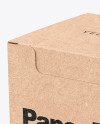 Kraft Box Mockup Kraft Box Mockup