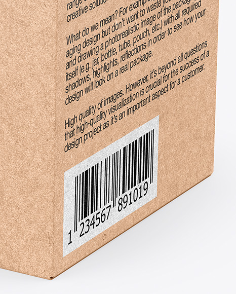 Kraft Box Mockup Kraft Box Mockup