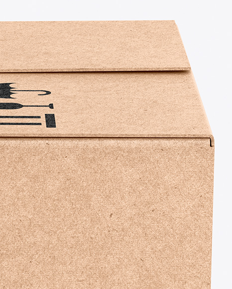 Kraft Box Mockup