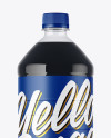 Clear Plastic Bottle with Dark Drink Mockup