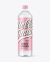 Clear Plastic Water Bottle Mockup Clear Plastic Water Bottle Mockup