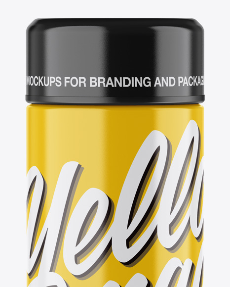 Glossy Bottle Mockup