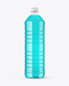 Clear Plastic Bottle Mockup