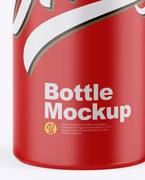 Matte Bottle Mockup