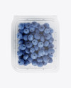 Container w/ Blueberries Mockup