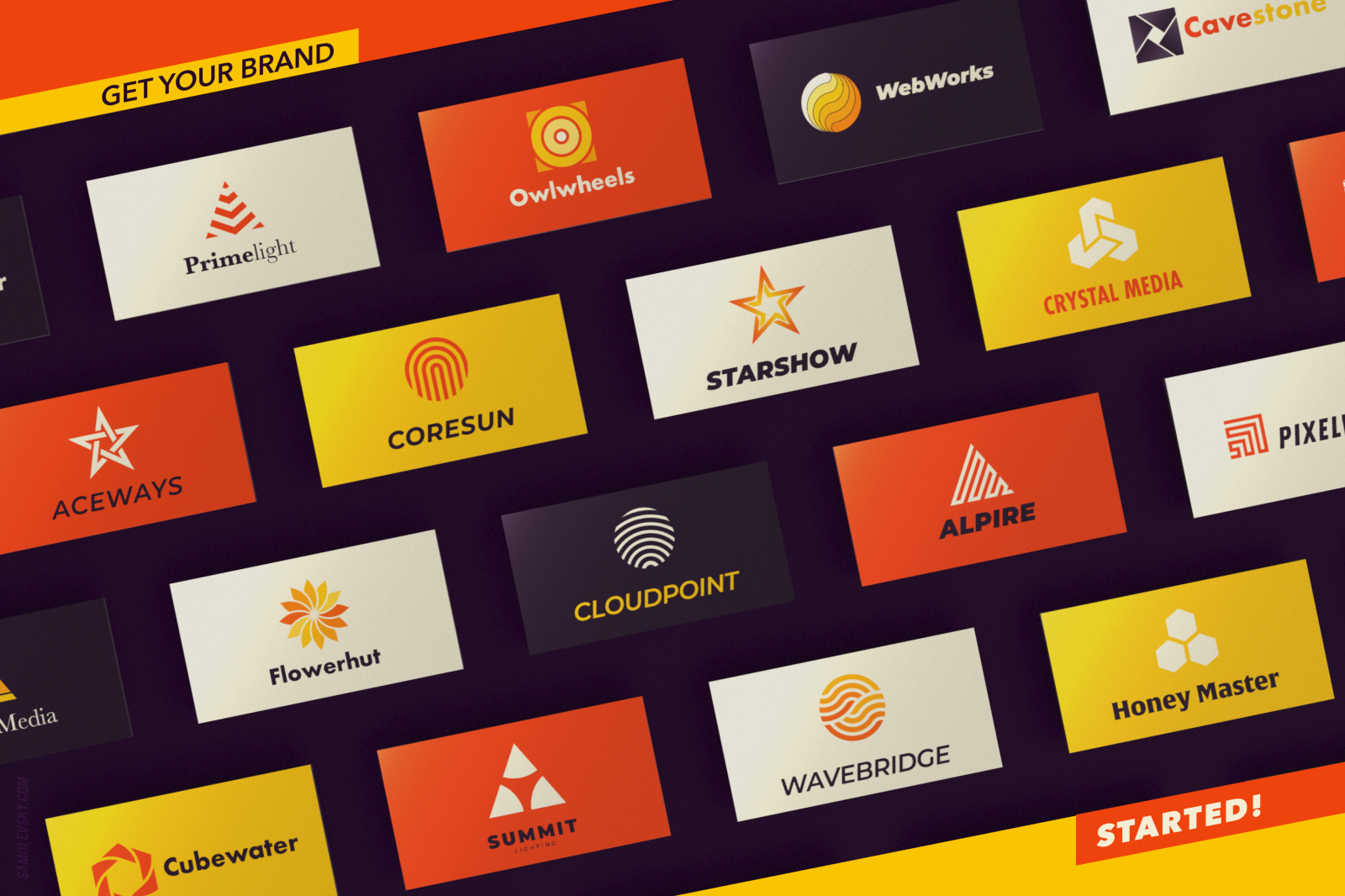 96 Abstract logo marks & geometric shapes collection 96 Abstract logo marks & geometric shapes collection