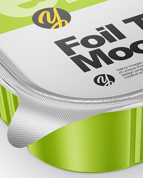 Foil Tray Mockup