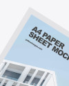 Paper Sheet Mockup