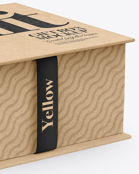 Kraft Box Mockup