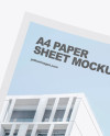 Paper Sheet Mockup