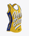 Women’s Running Singlet mockup (Right Half Side View)