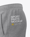 Melange Men's Sport Pants Mockup